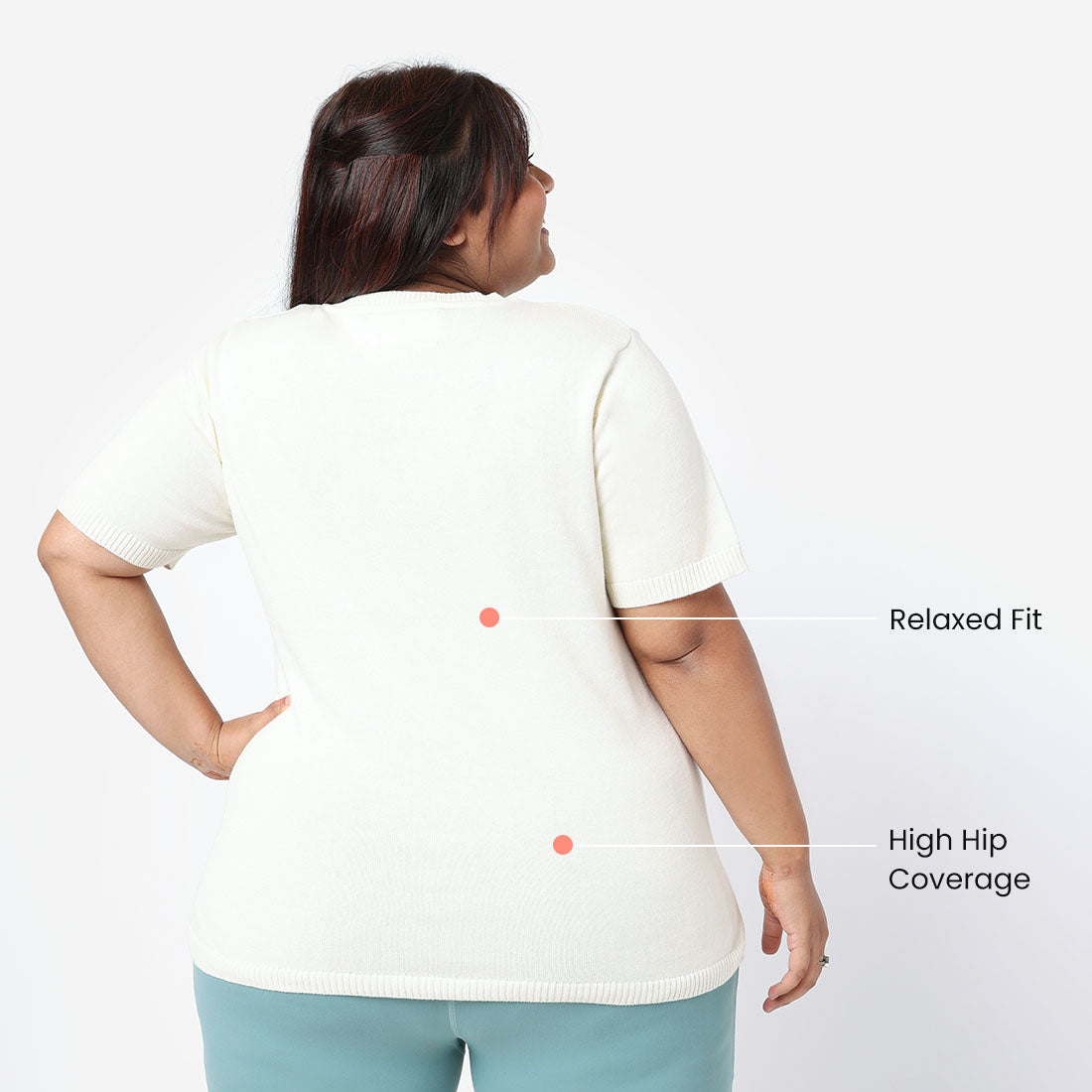 Isha Ivory, XS-elene, S-elene, M-aia, L-una, XL-una, XXL-una, XXXL-una