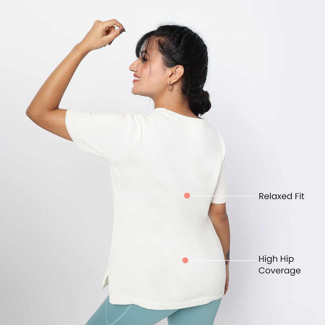At-Ease Cotton Knit Top