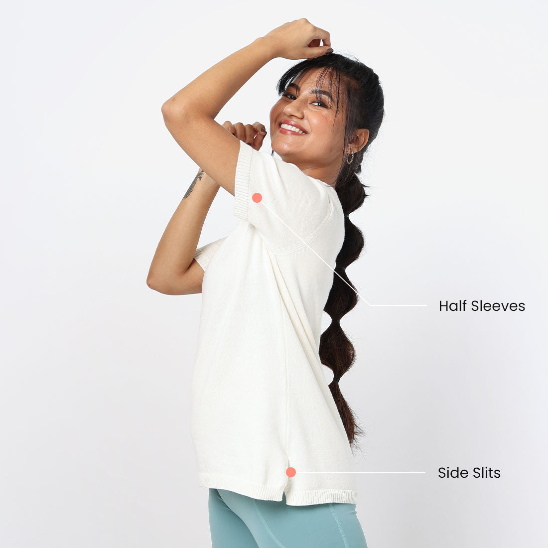 At-Ease Cotton Knit Top