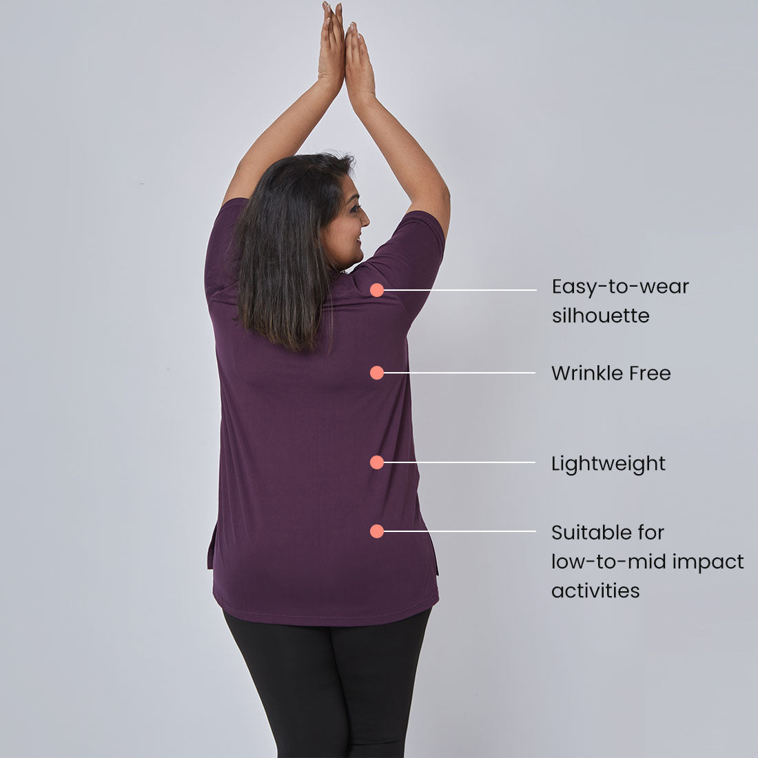 Long T-Shirts with Pockets for Women & Girls