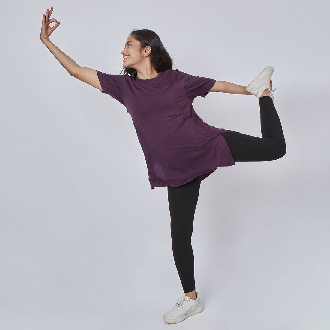 Long T-Shirts with Pockets for Women & Girls