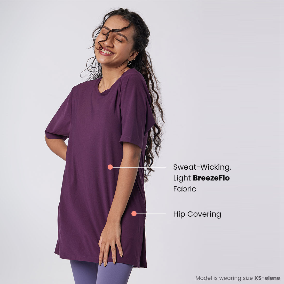 Long T-Shirts with Pockets for Women & Girls