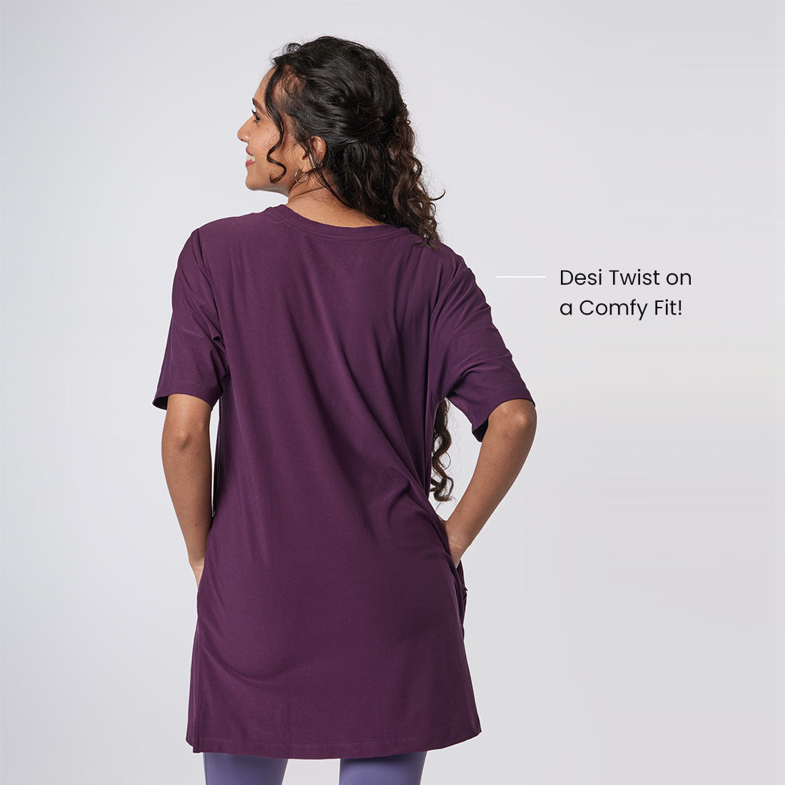 Long T-Shirts with Pockets for Women & Girls