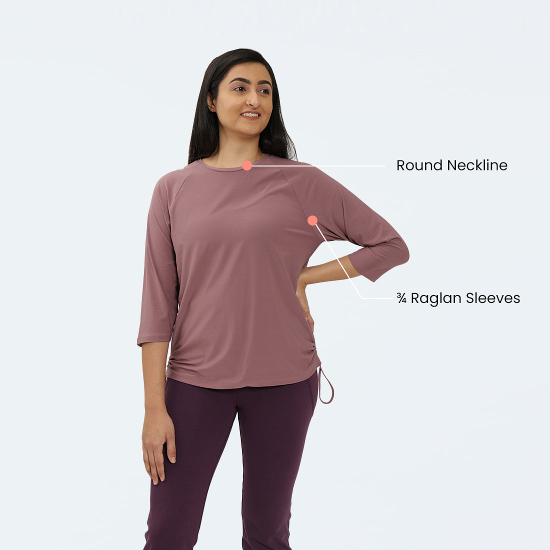 The Breezy Ruched Top
