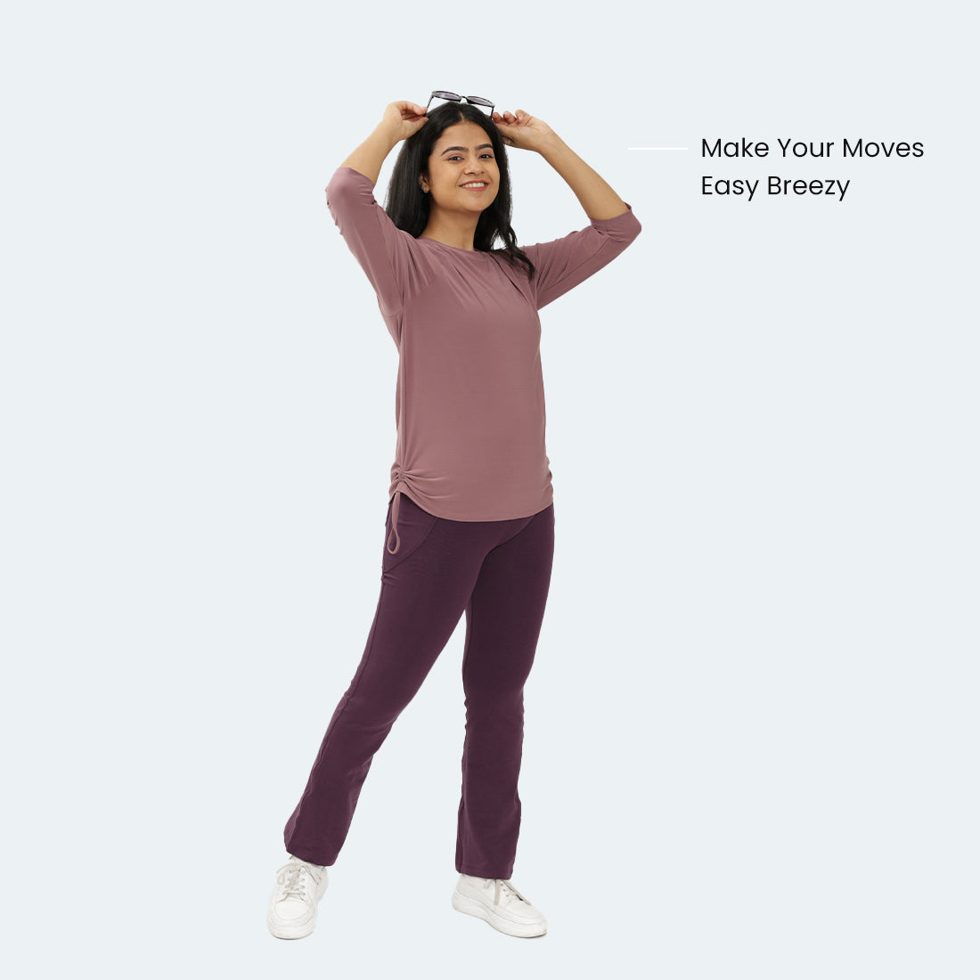 The Breezy Ruched Top