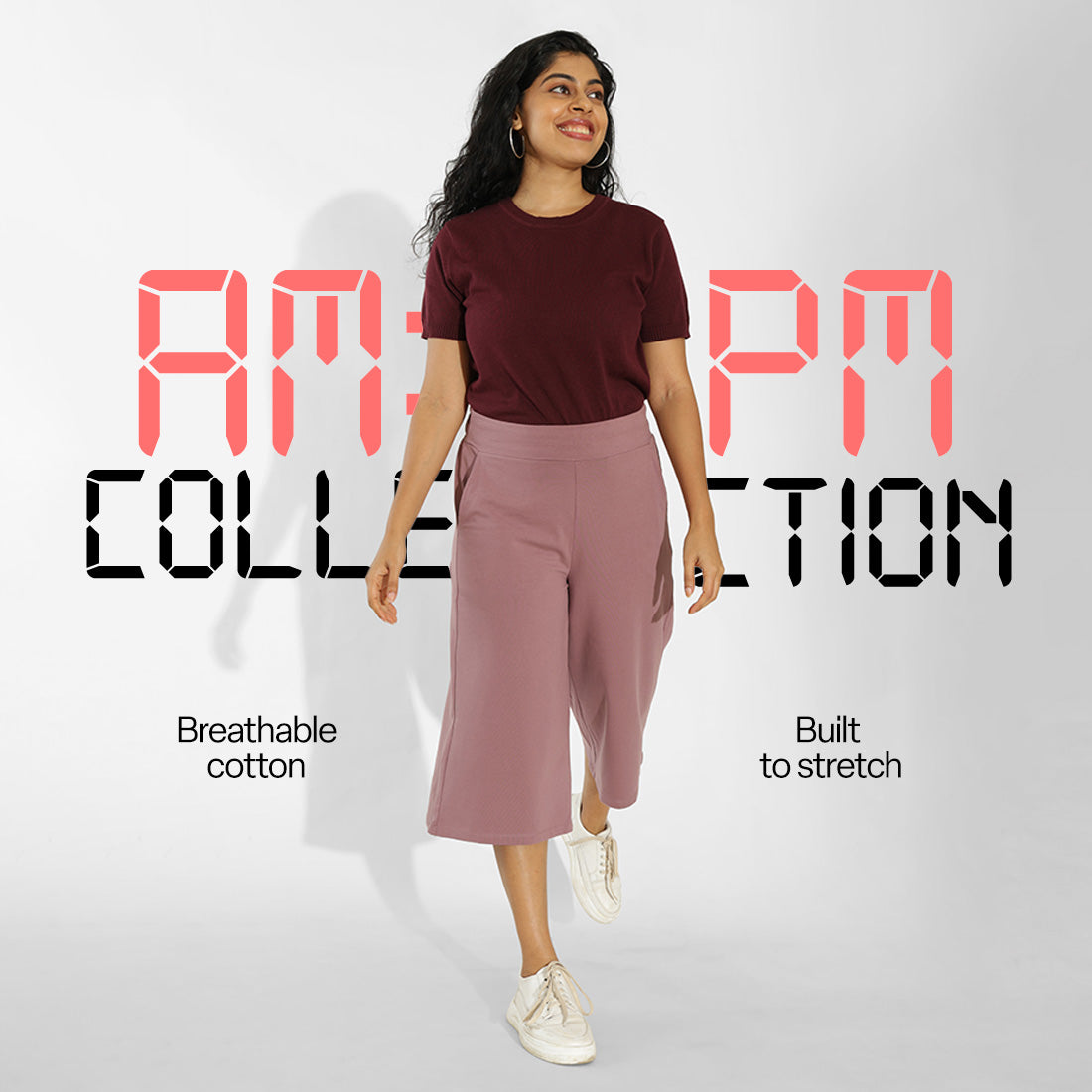AM:PM Cotton Culottes