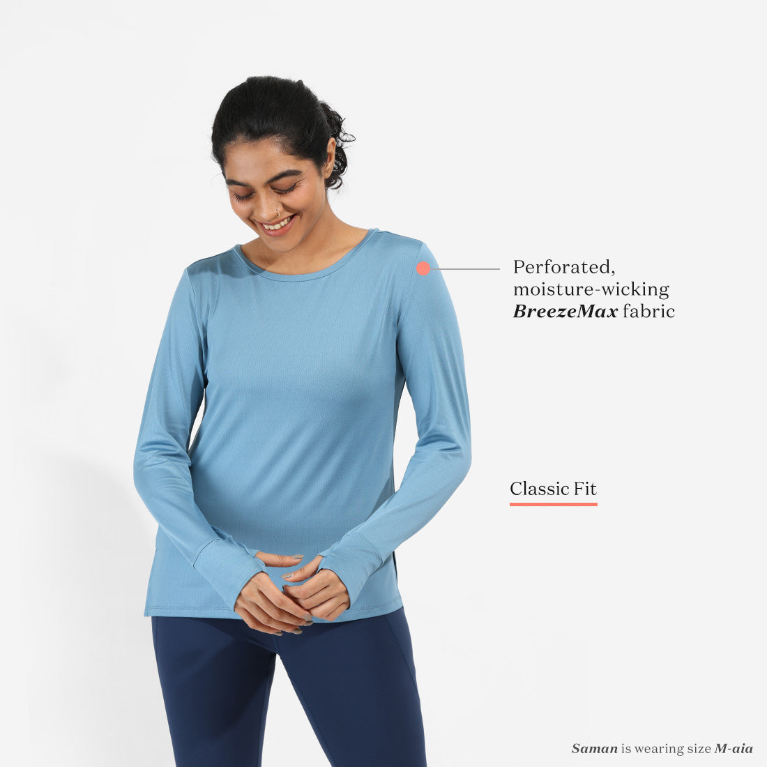 Breathe Free Thumbhole Activi-Tee