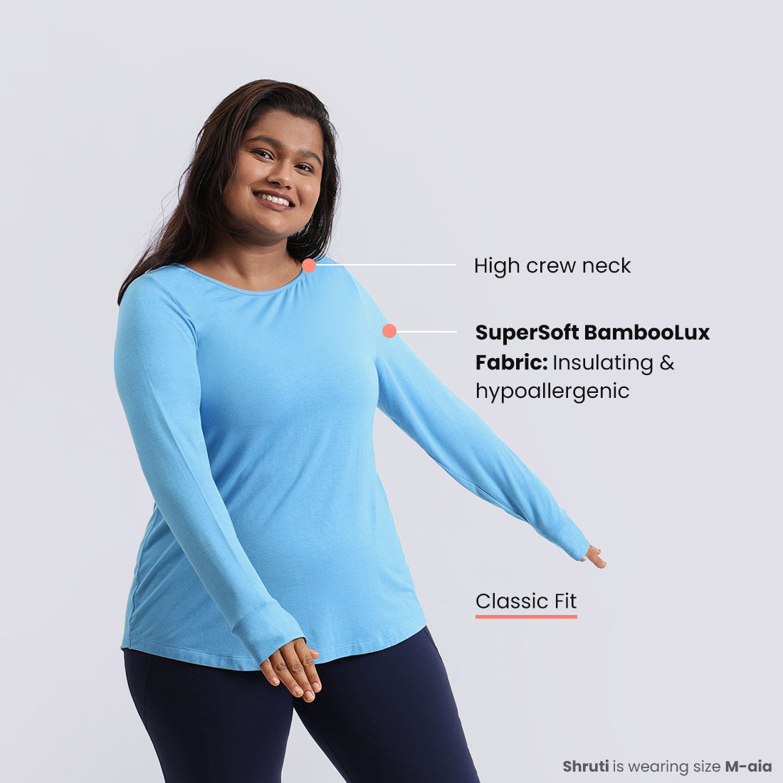 Bamboo Full Sleeves Tee