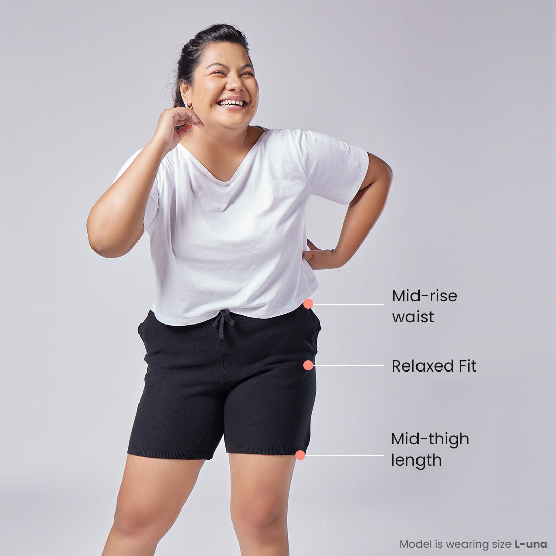 Cotton Shorts with Pockets for Women & Girls