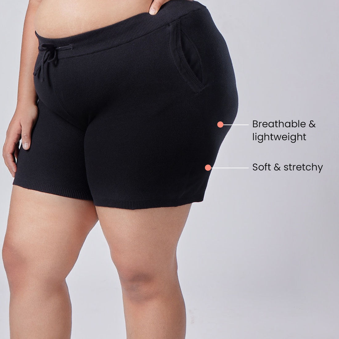 Cotton Shorts with Pockets for Women & Girls