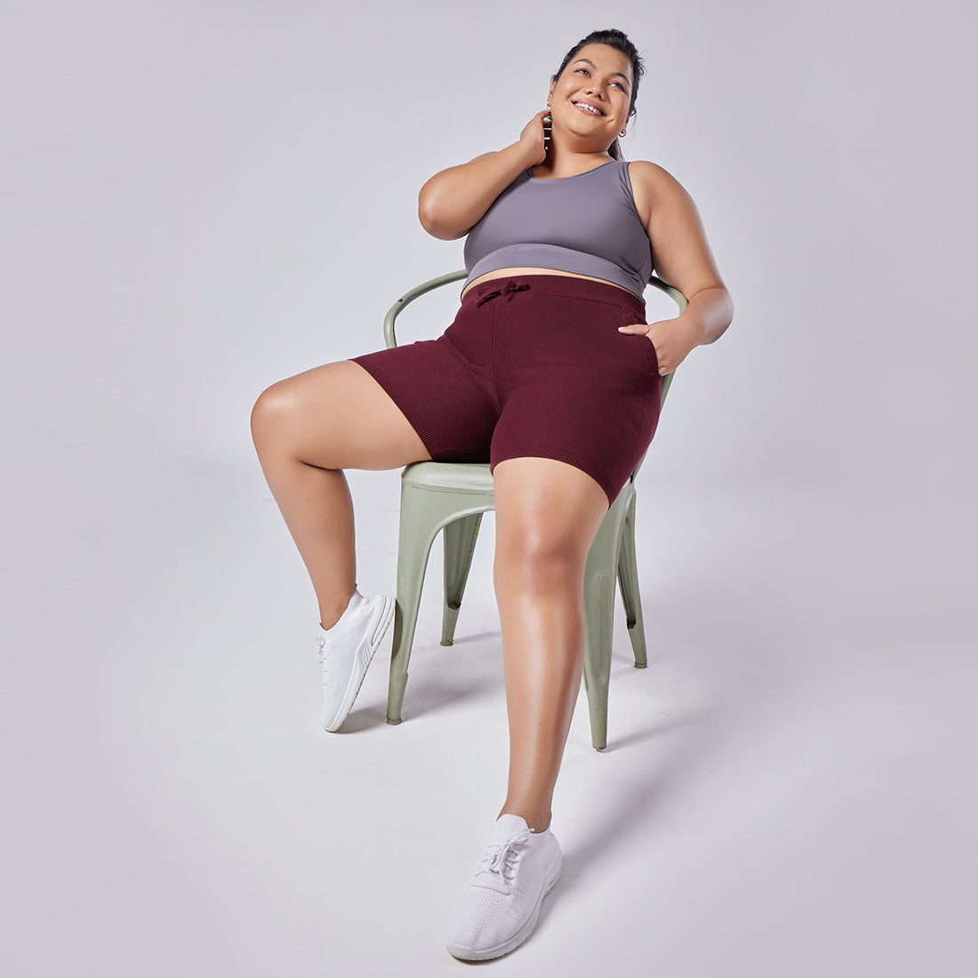 Cotton Shorts with Pockets for Women & Girls