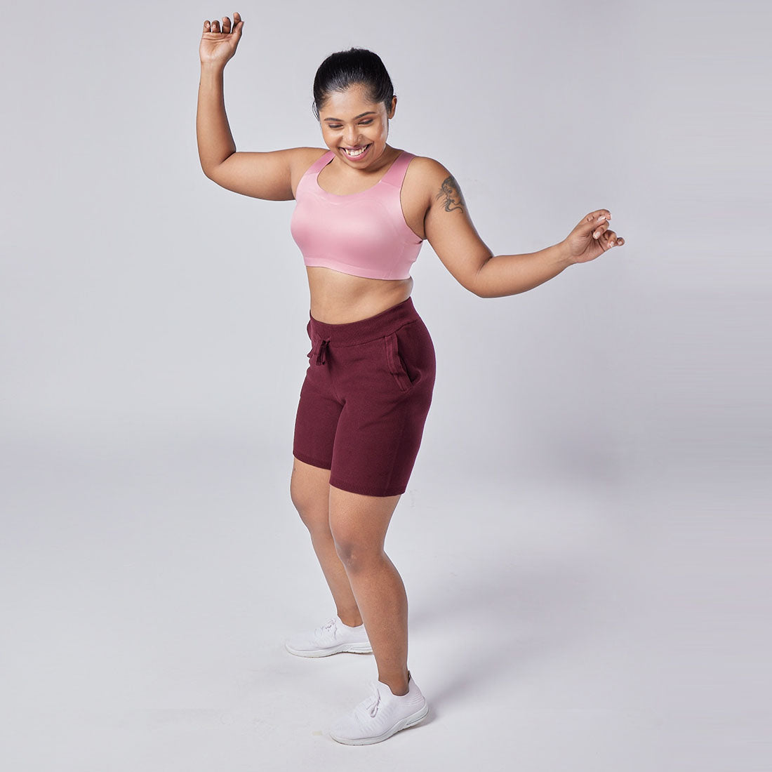 Cotton Shorts with Pockets for Women & Girls