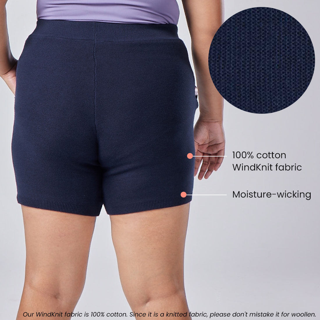 Cotton Shorts with Pockets for Women & Girls