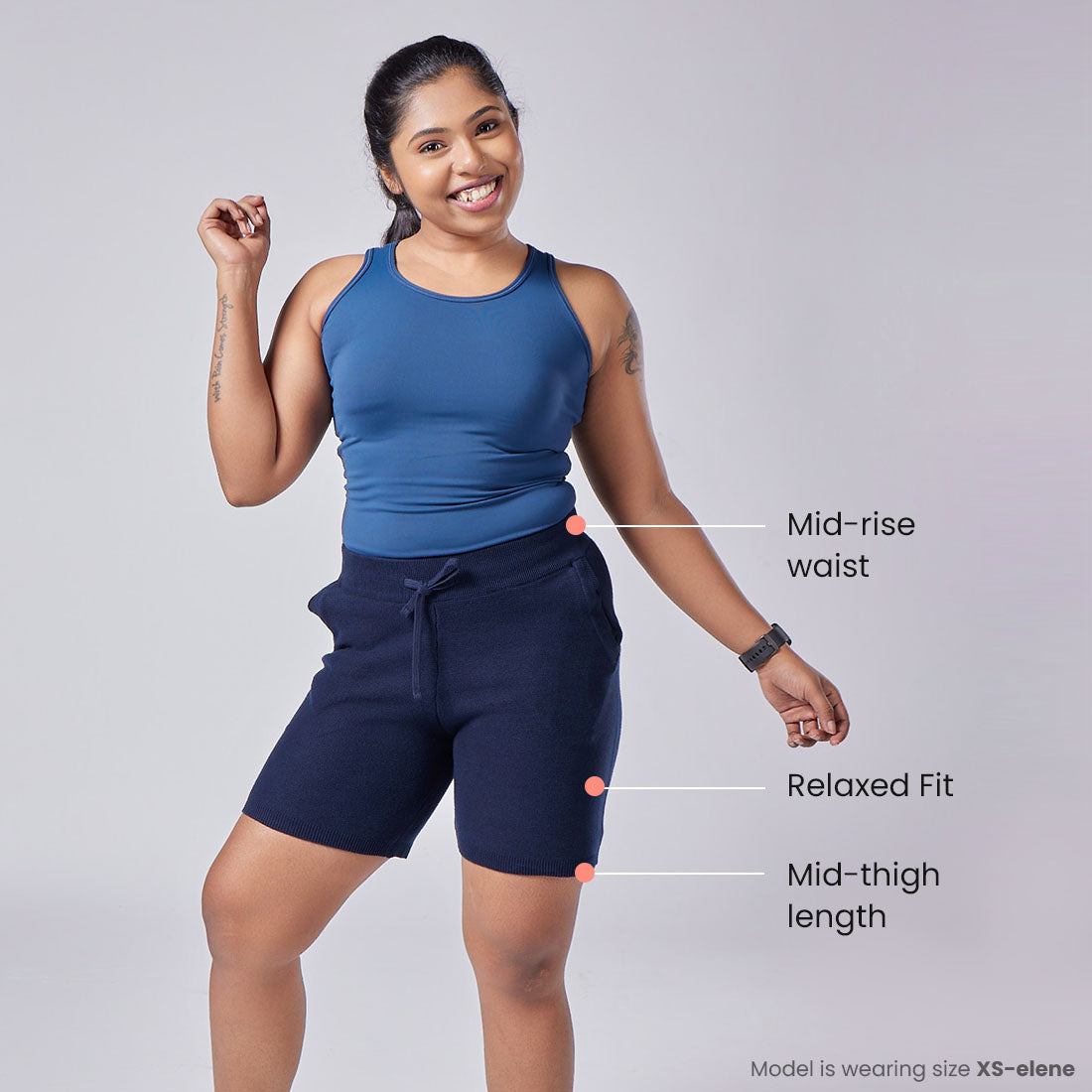 Cotton Shorts with Pockets for Women & Girls