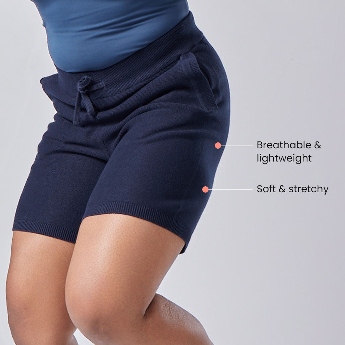 Cotton Shorts with Pockets for Women & Girls