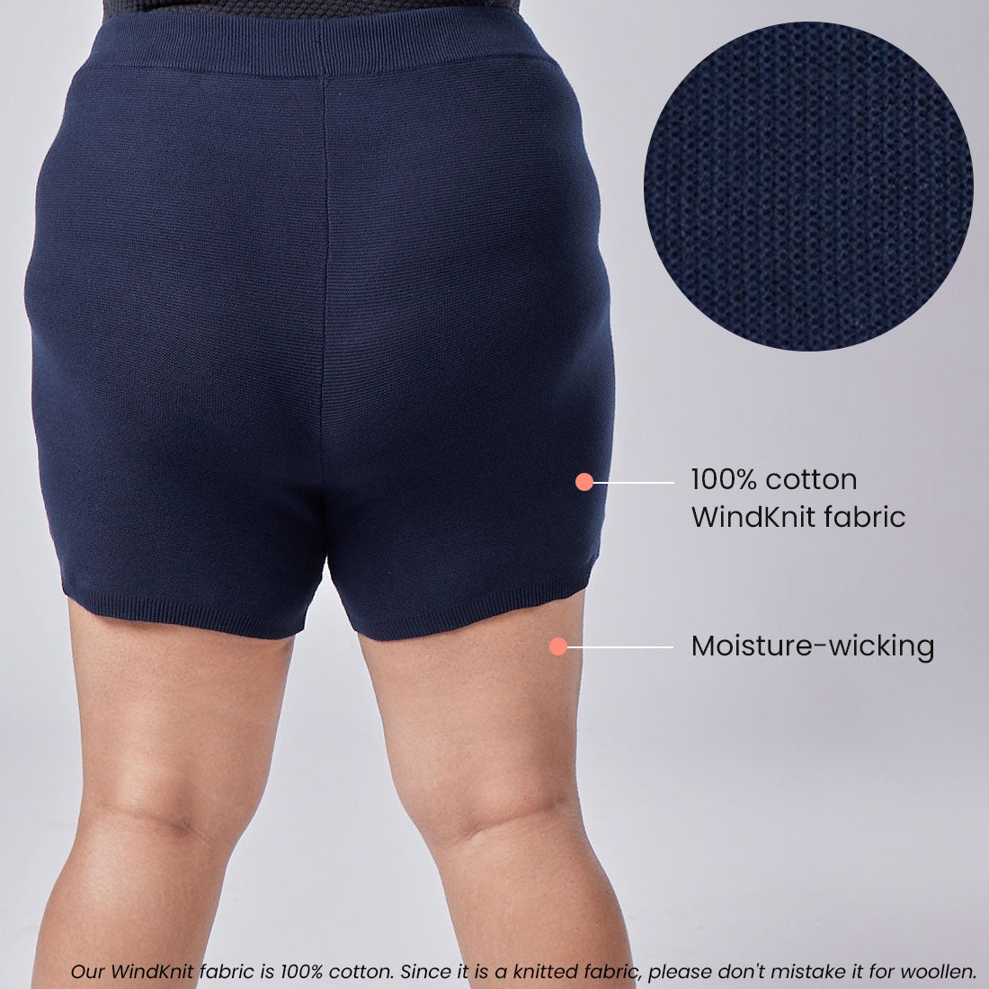 Cotton Shorts with Pockets for Women & Girls