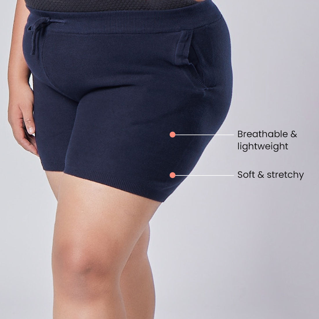 Cotton Shorts with Pockets for Women & Girls