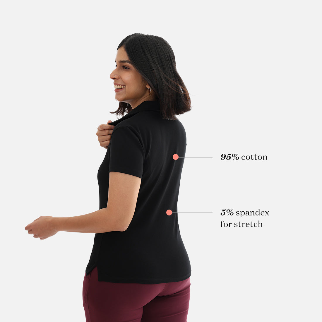 Bliss Black, XS-elene, S-elene, M-aia, L-una, XL-una, XXL-una, XXXL-una