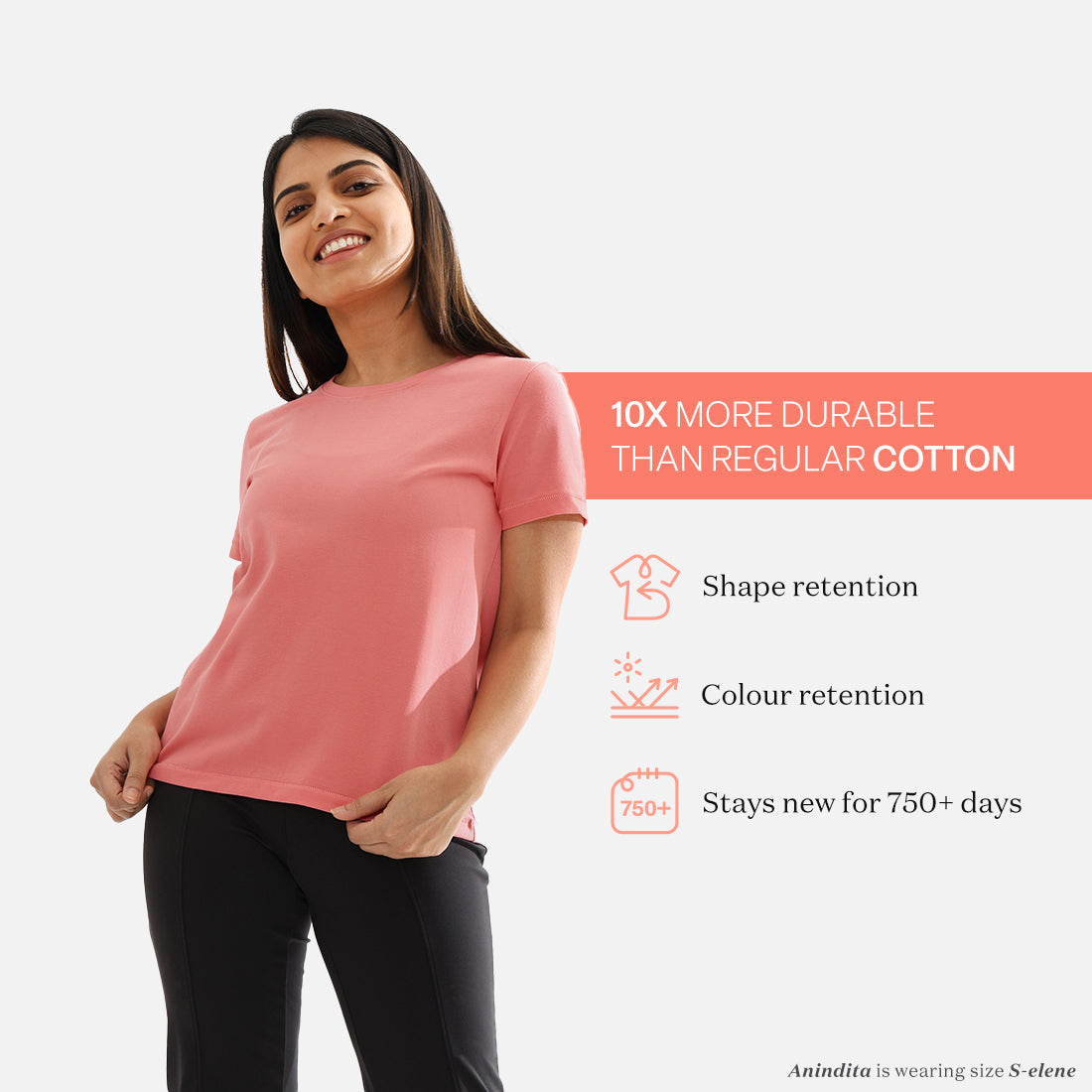 Christy Coral, XS-elene, S-elene, M-aia, L-una, XL-una, XXL-una, XXXL-una