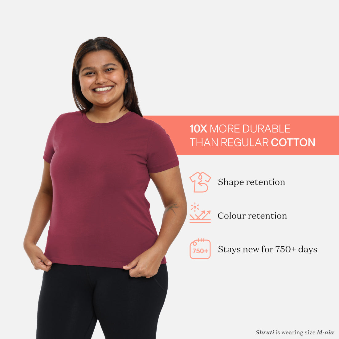 Mandy Maroon, XS-elene, S-elene, M-aia, L-una, XL-una, XXL-una, XXXL-una