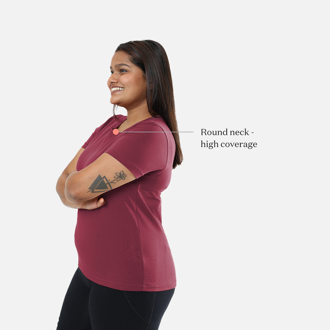 Mandy Maroon, XS-elene, S-elene, M-aia, L-una, XL-una, XXL-una, XXXL-una