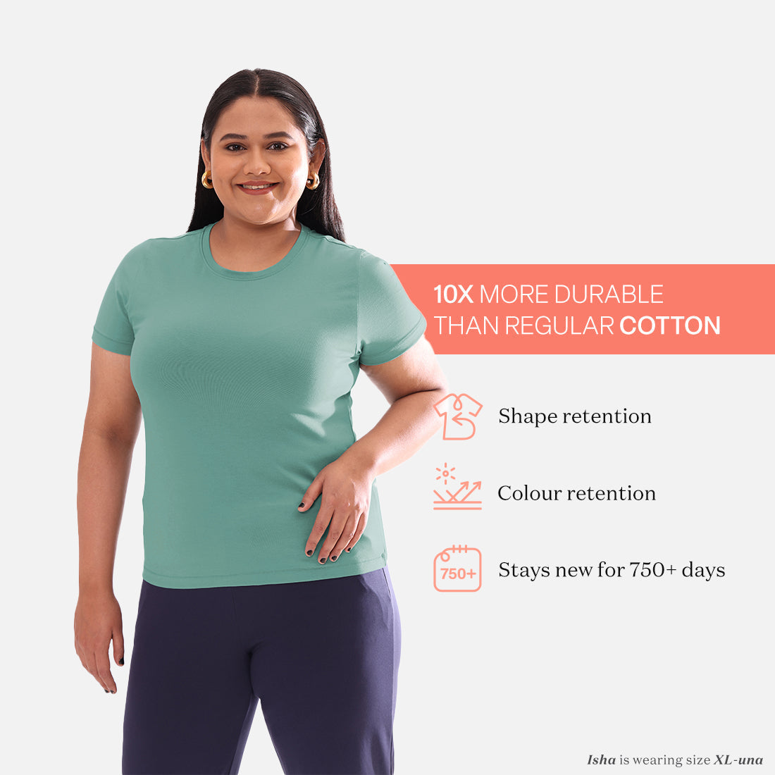 Samira Sage, XS-elene, S-elene, M-aia, L-una, XL-una, XXL-una, XXXL-una