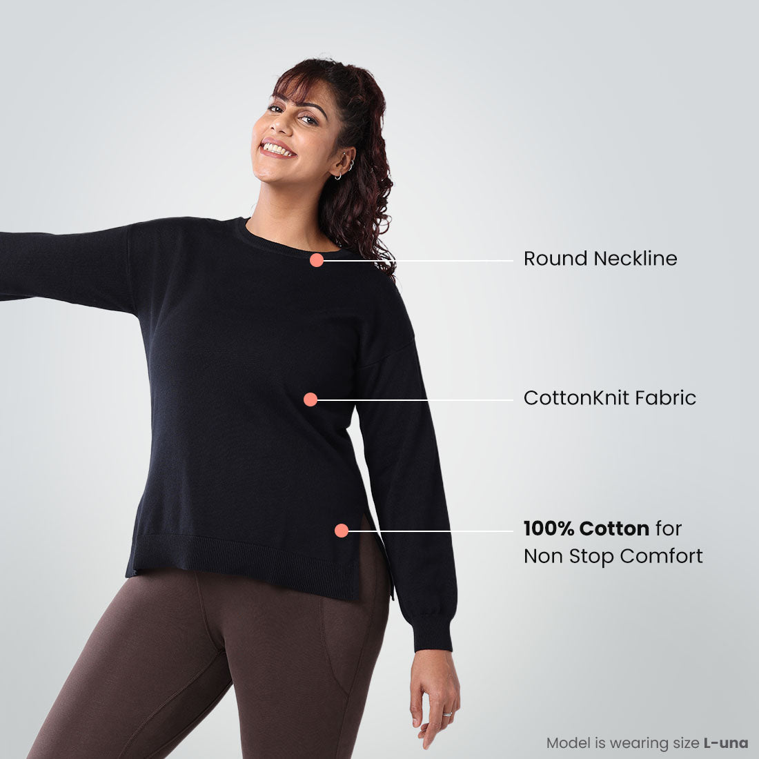 Full Sleeve Cotton Tops for Women & Girls