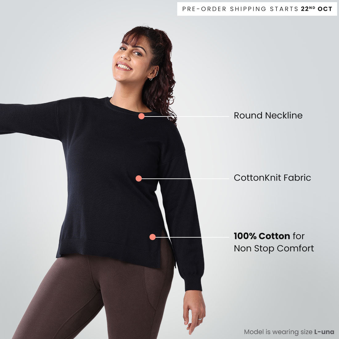 Full Sleeve Cotton Tops for Women & Girls