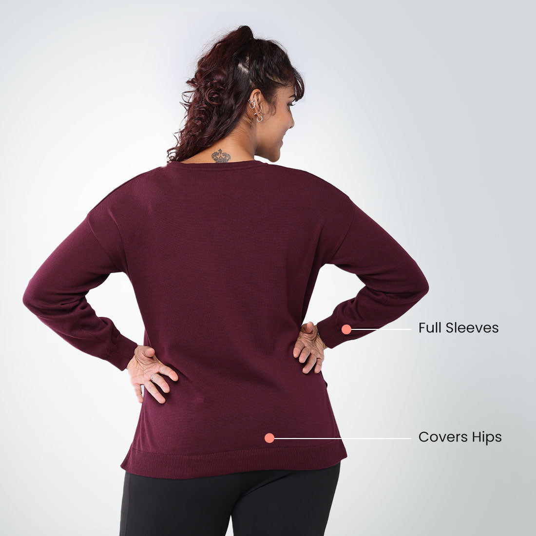 Full Sleeve Cotton Tops for Women & Girls
