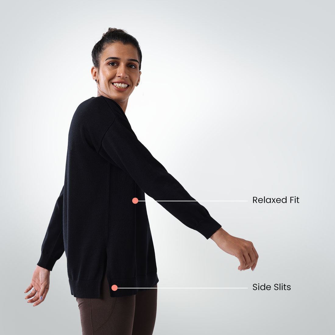 Bliss Black, XS-elene, S-elene, M-aia, L-una, XL-una, XXL-una, XXXL-una
