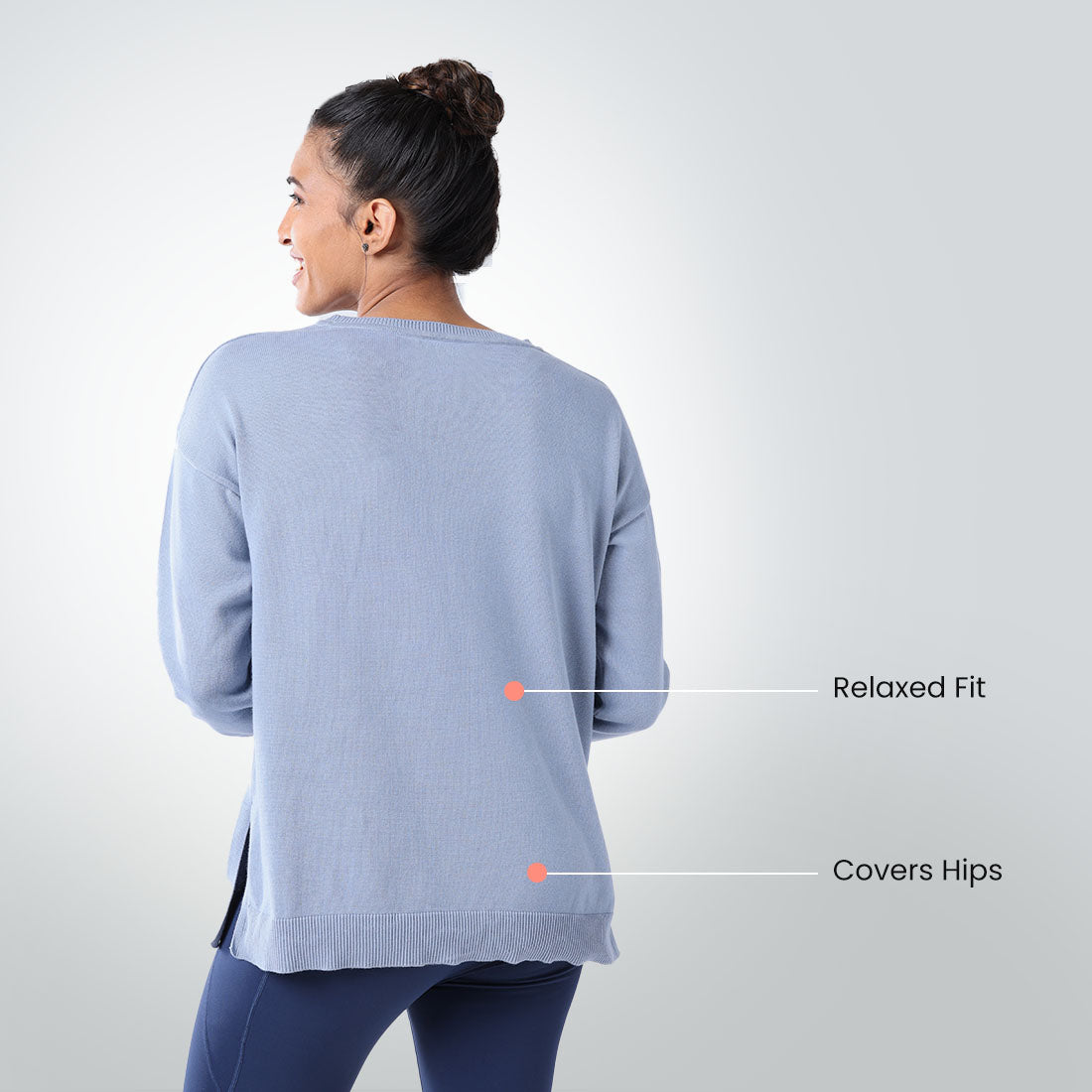 Megha Misty Blue, XS-elene, S-elene, M-aia, L-una, XL-una, XXL-una, XXXL-una