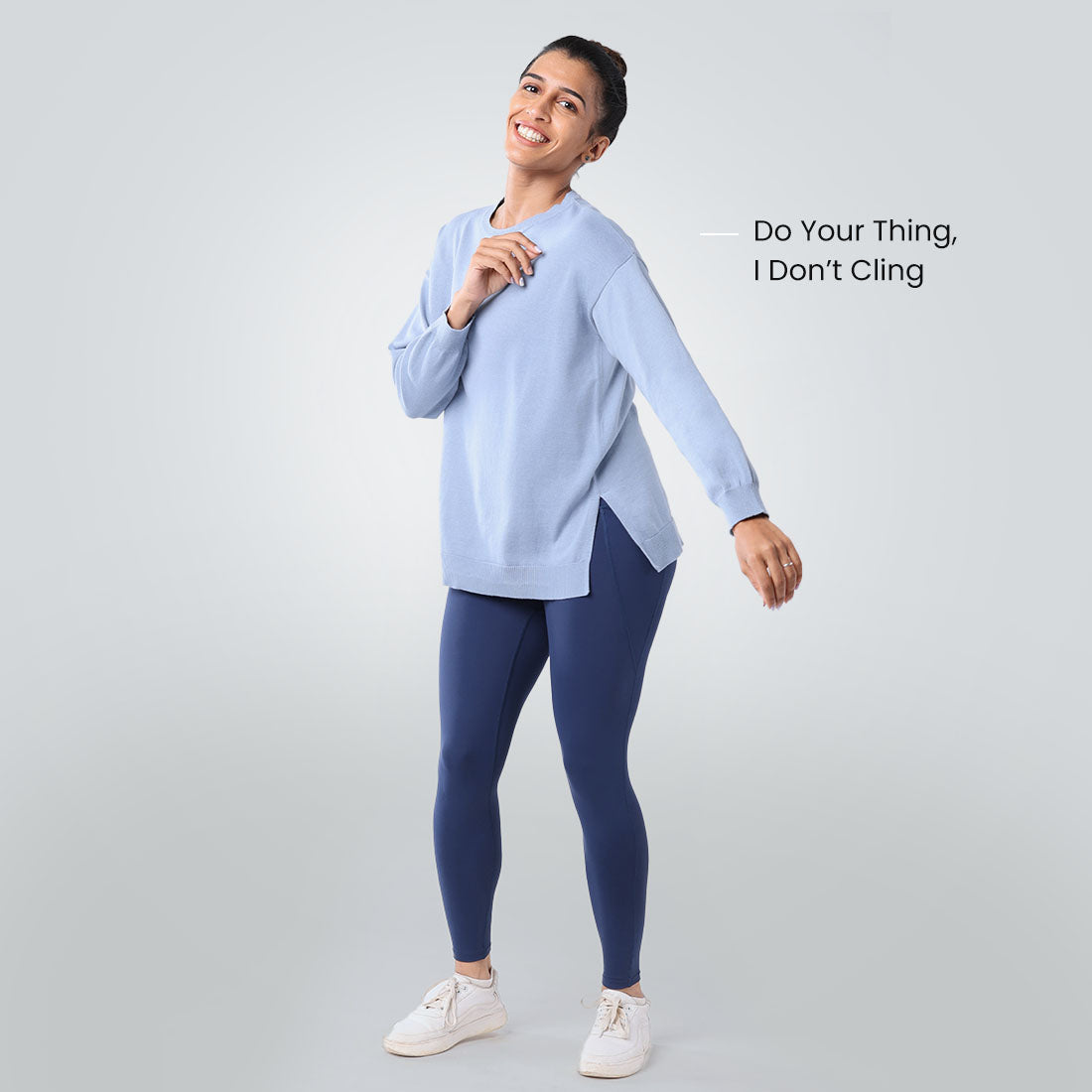 Megha Misty Blue, XS-elene, S-elene, M-aia, L-una, XL-una, XXL-una, XXXL-una