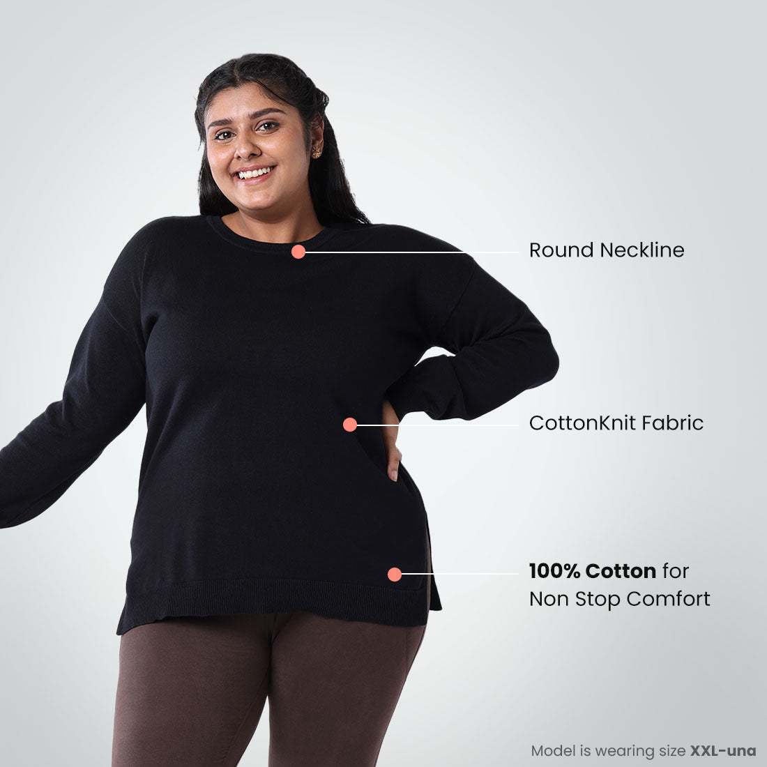 Full Sleeve Cotton Tops for Women & Girls
