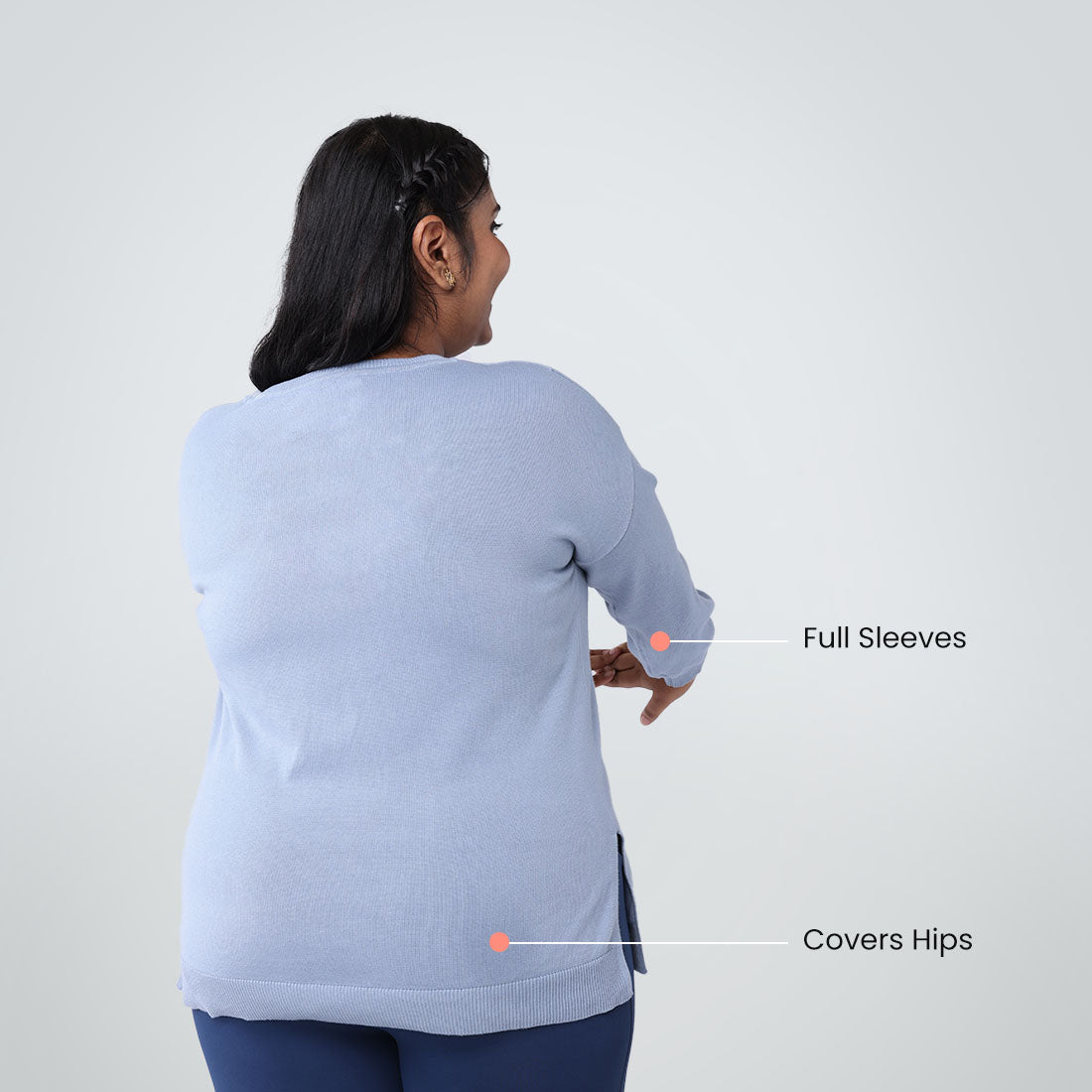 Full Sleeve Cotton Tops for Women & Girls