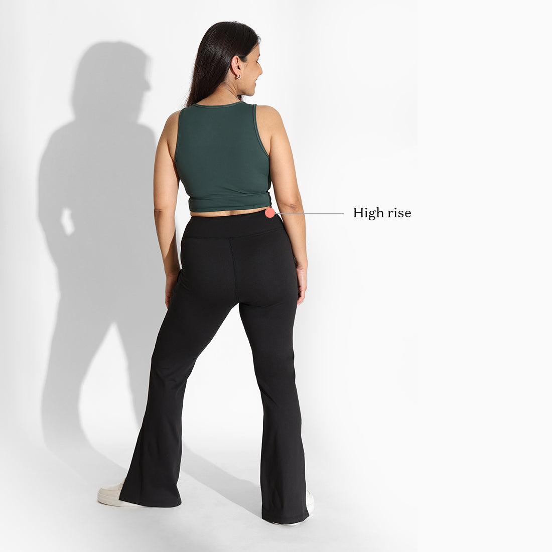 On-the-Go Slit Flare Pants