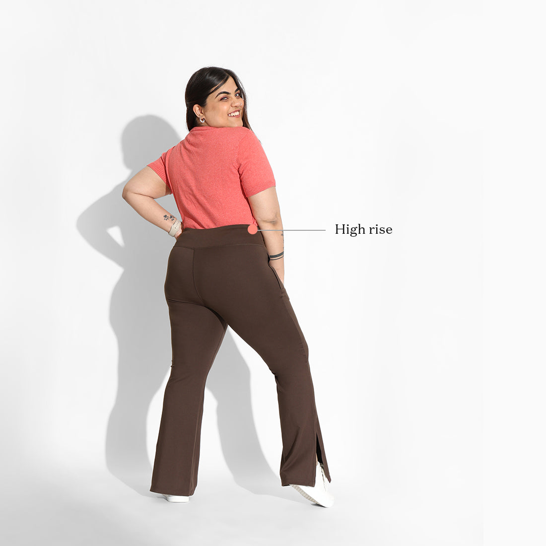 On-the-Go Slit Flare Pants