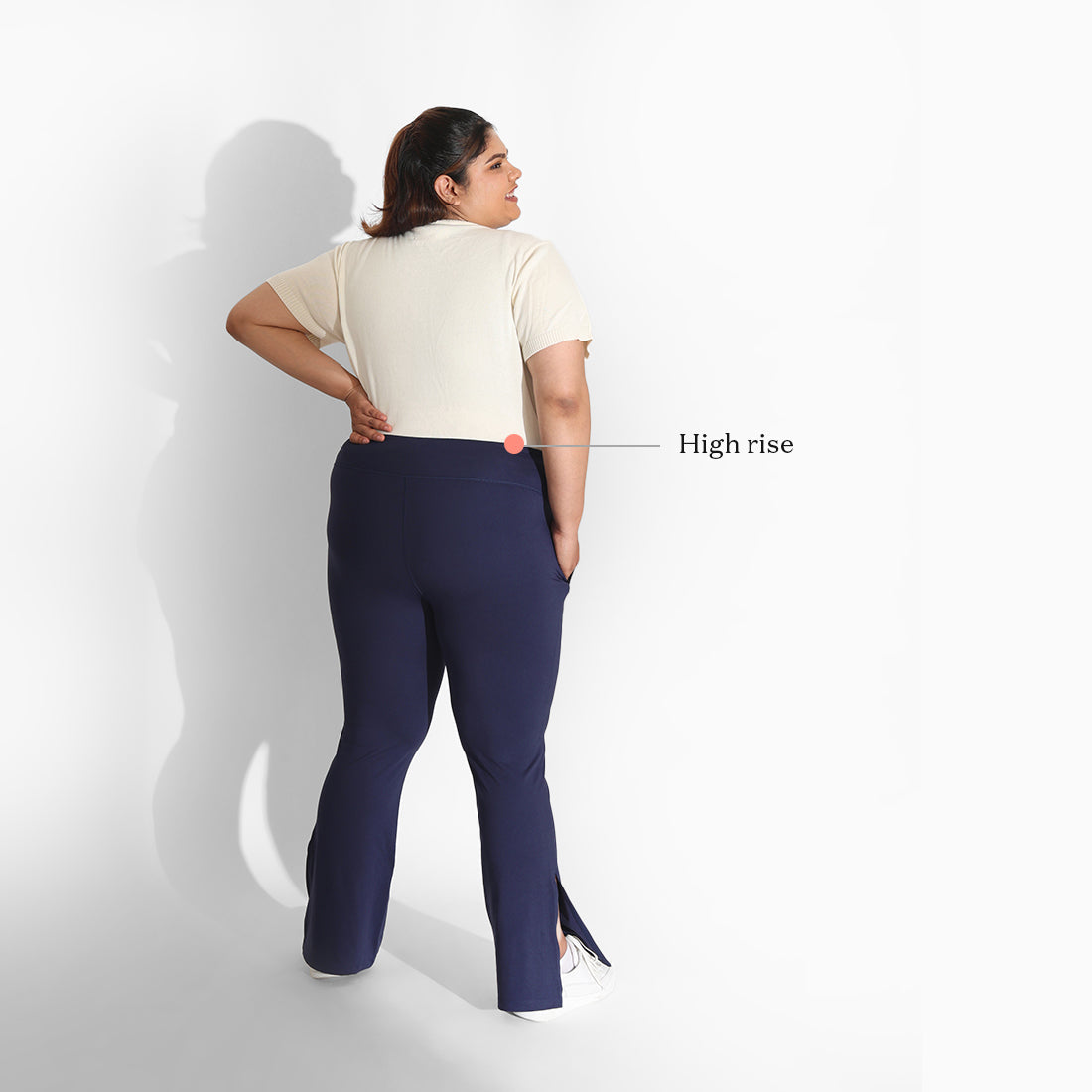 On-the-Go Slit Flare Pants