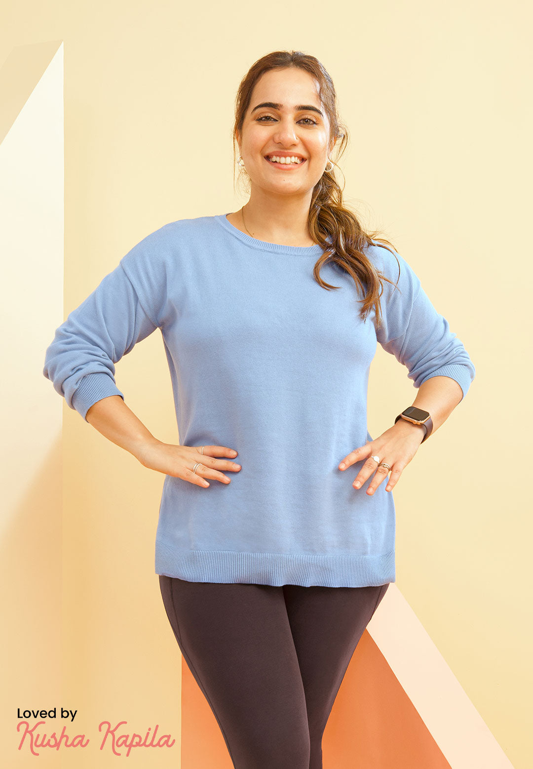 At-Ease CottonKnit Top - Full Sleeves