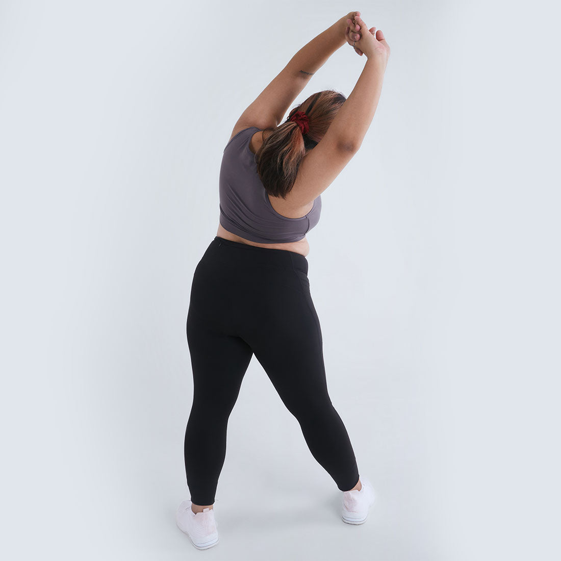 High Waisted Ankle Length Yoga Leggings with Pockets for Women