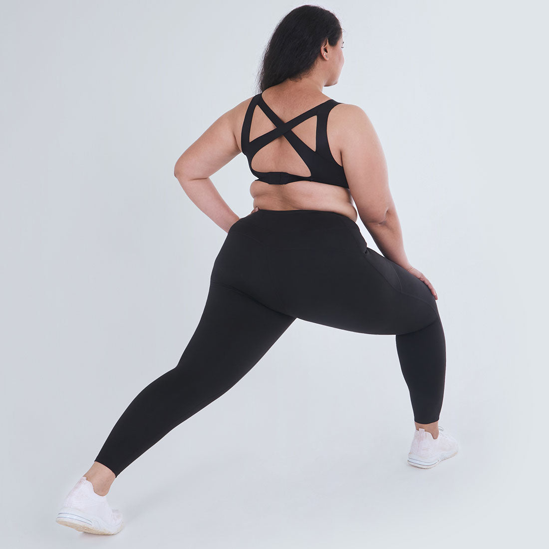 High Waisted Ankle Length Yoga Leggings with Pockets for Women