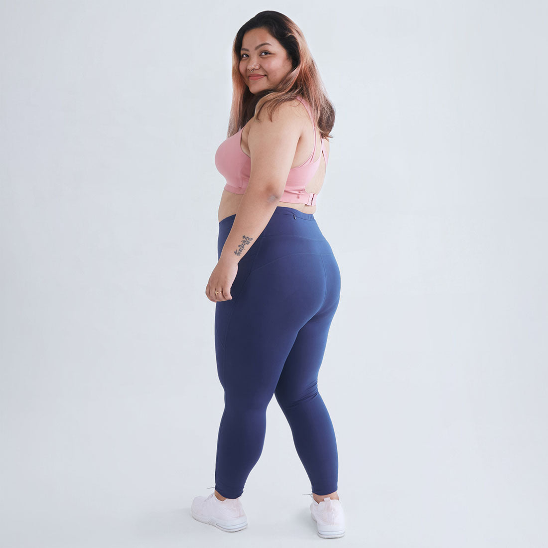 High Waisted Ankle Length Yoga Leggings with Pockets for Women