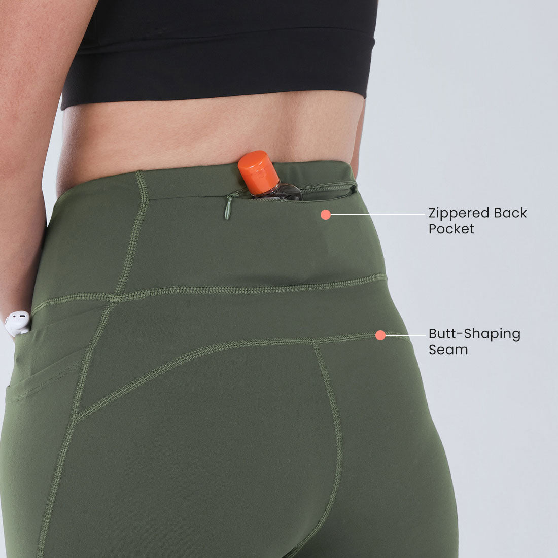 High Waisted Ankle Length Yoga Leggings with Pockets for Women