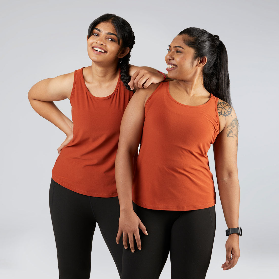 Round Neck Tank Tops for Women & Girls