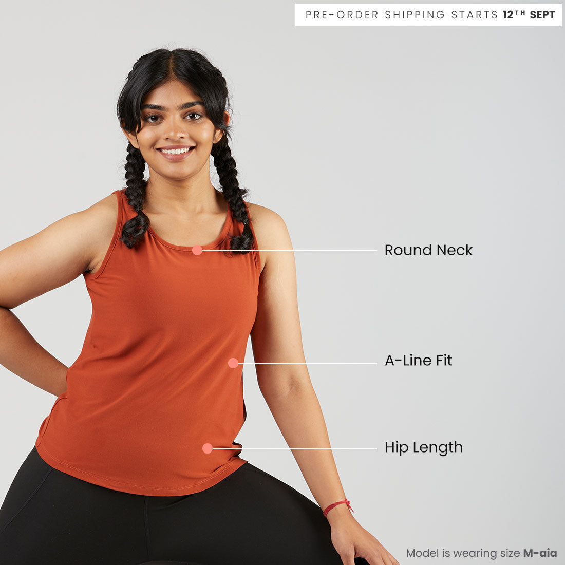 Round Neck Tank Tops for Women & Girls