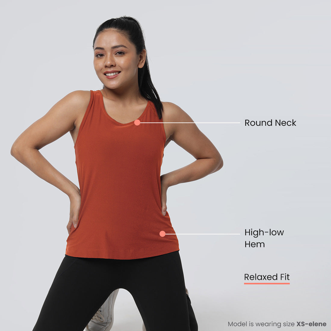The Breezy Split-back Tank