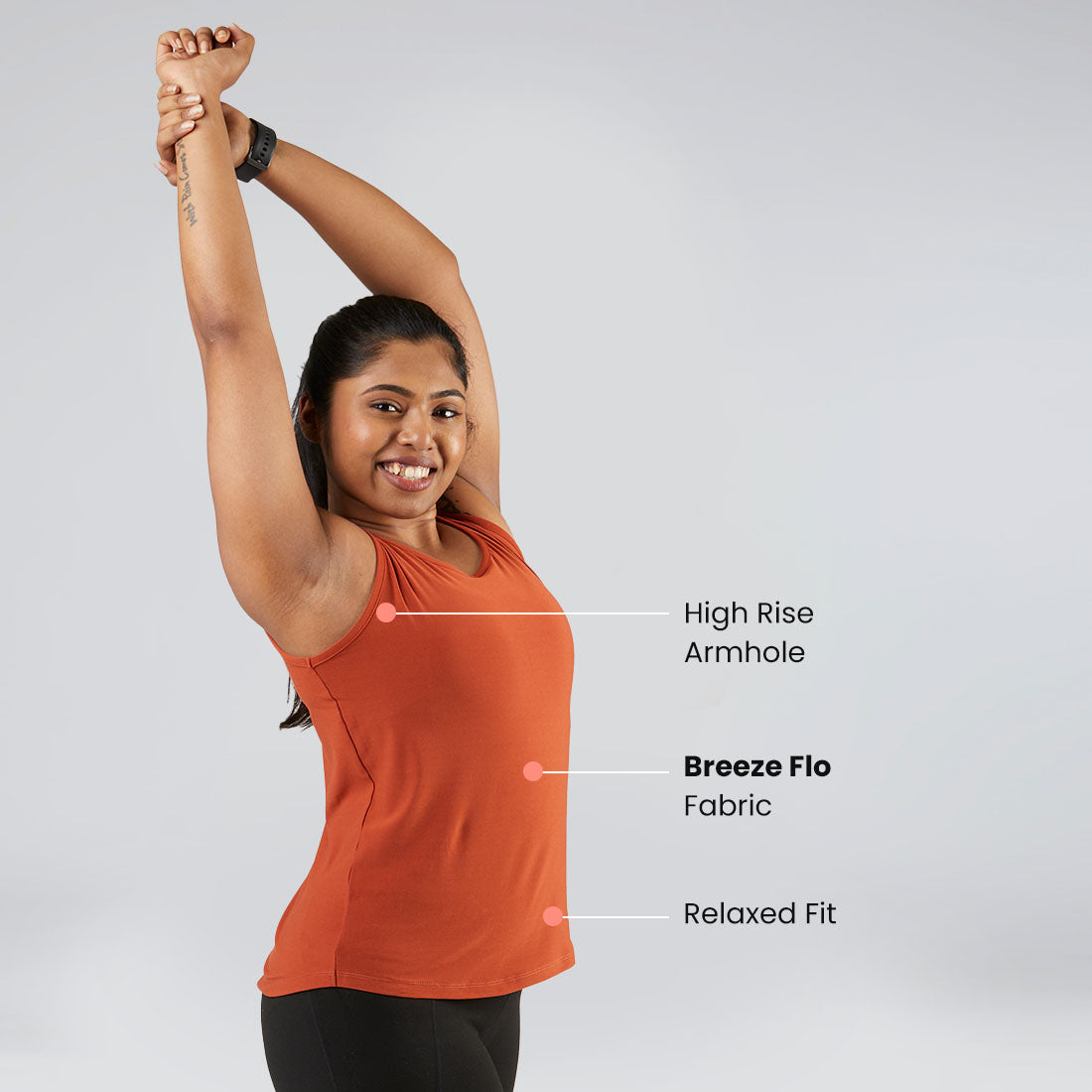 Round Neck Tank Tops for Women & Girls