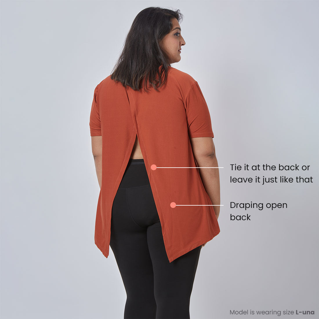 Drop Shoulder Two-Way Tops for Women