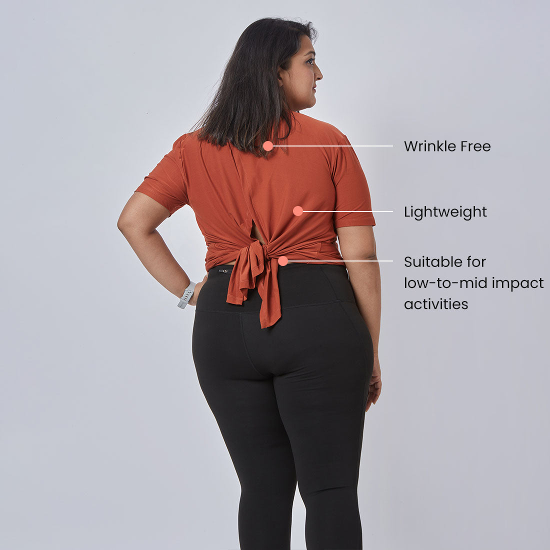 Drop Shoulder Two-Way Tops for Women