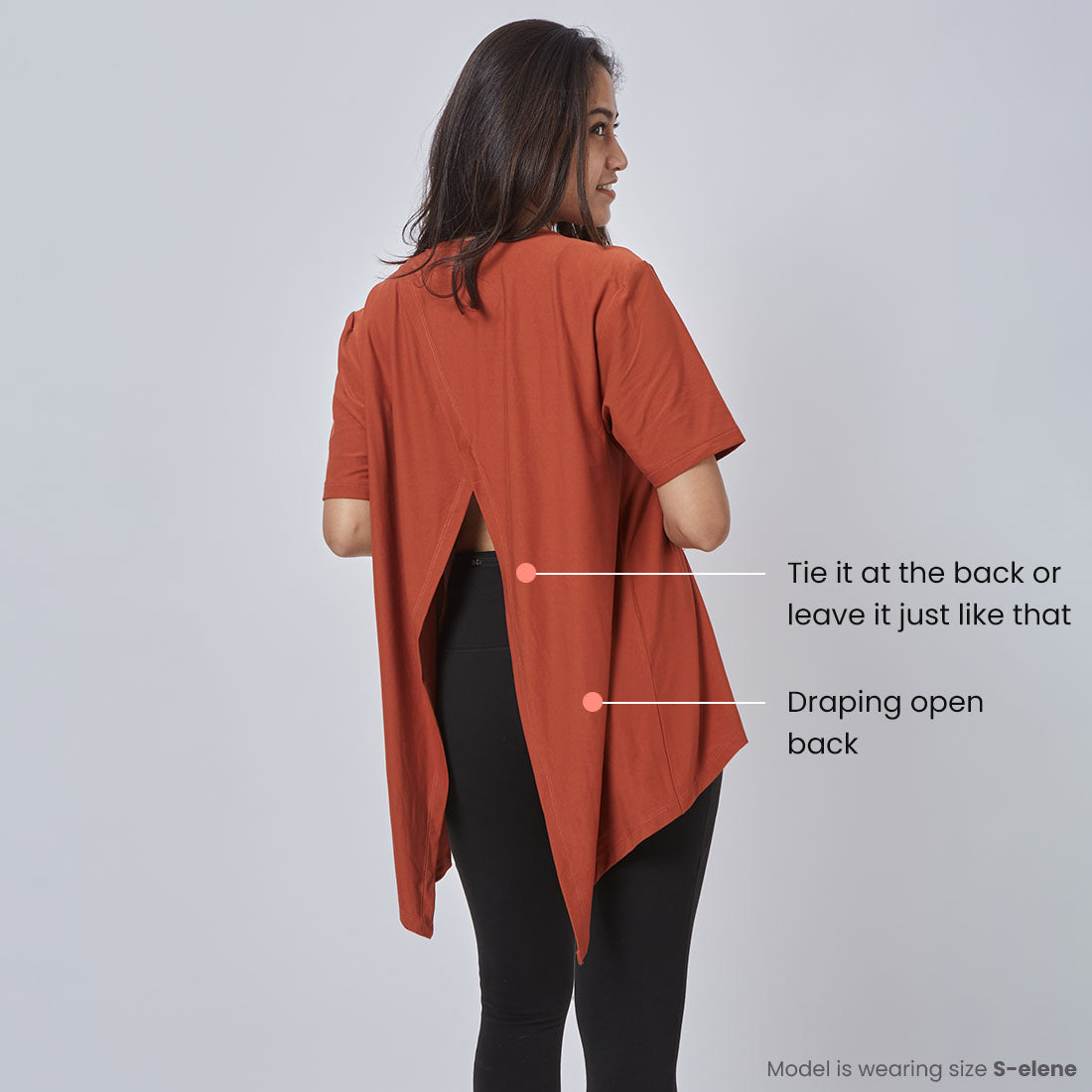 Drop Shoulder Two-Way Tops for Women