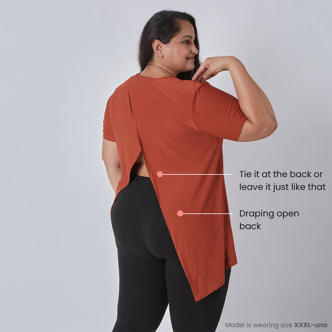 Drop Shoulder Two-Way Tops for Women
